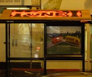 bus shelter bus shelter