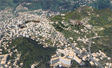 Antinori, Plastico Virtuale della città di Massa