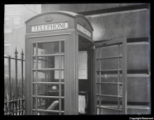 kiosk telephone 1953