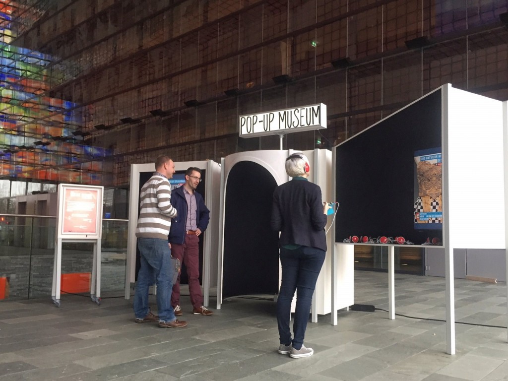 Visit the PopUp Museum at Sound and Vision! From 12 until 19 January