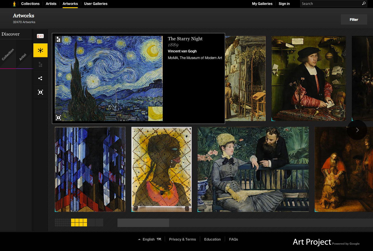 The Google Art Project | Digital meets Culture