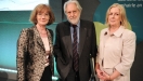 l-r Ms. Annette Kelly, Head of Libraries Development, LGMA; Lord Puttnam, Digital Ambassador for Ireland; Ms. Margaret Hayes, Dublin City Librarian