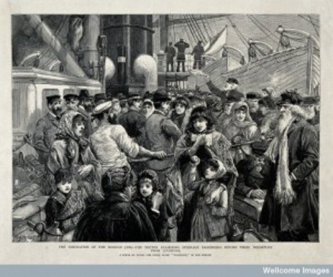 Russian-Jews-being-examined-by-a-doctor-before-emigration-from-Liverpool-1891