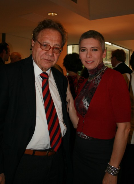 Dr. Irene Pivetti (Chairmain of Only Italia) with Prof.Vito Cappellini (Florence University)  (c) Promoter srl archive