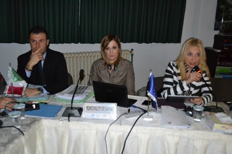 Project Manager Dott. Maria Dolores Fernandez (on the right)