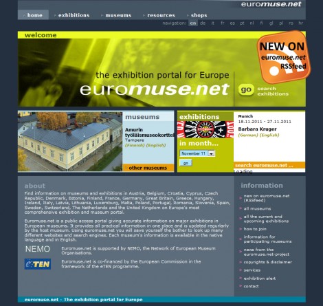 euromuse.net Portal