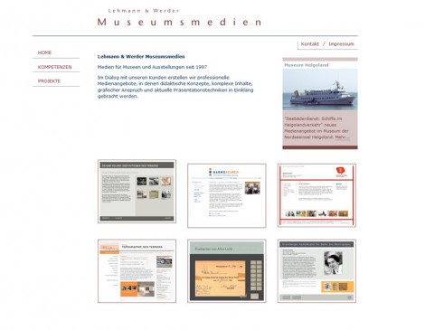 Museumsmedien Website