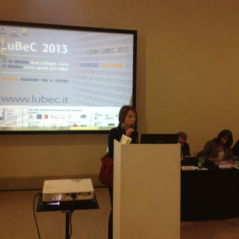 Francesca Velani, Promo PA vice-president, introduces the workshop "Città Accessibili per tutti"