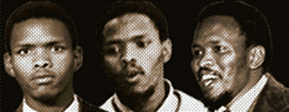 Bantu Stephen Biko, leader of the Black Consciousness Movement, murdered in 1977
