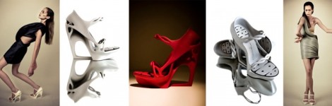 Pauline van Dongen 3D Printed High Heels