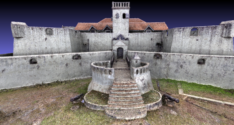 Fort Jago - textured model