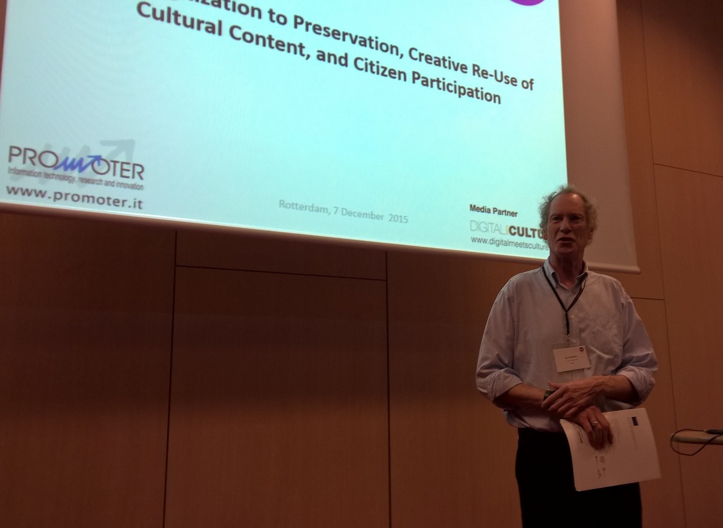 Neil Forbes, from Coventry University, presented CIVIC EPISTEMOLOGIES @ DISH2015, Rotterdam 7 December 2015