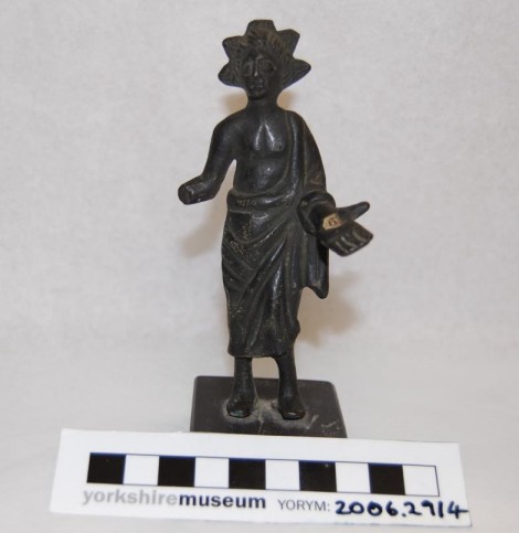 Replica Roman Figurine, York Museums Trust, YORYM : 2006.2914 