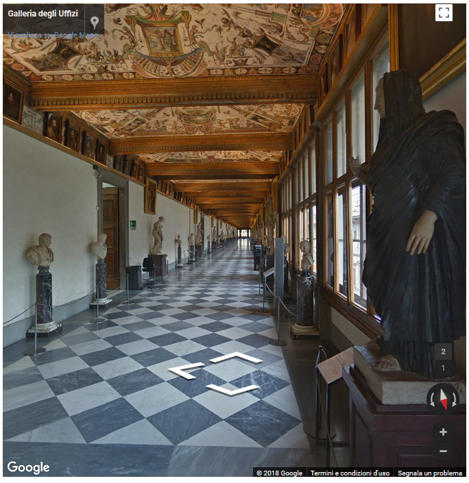 uffizi museum virtual tour