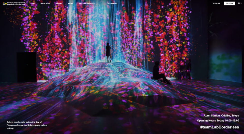 MORI BUILDING digital art museum Digital meets Culture