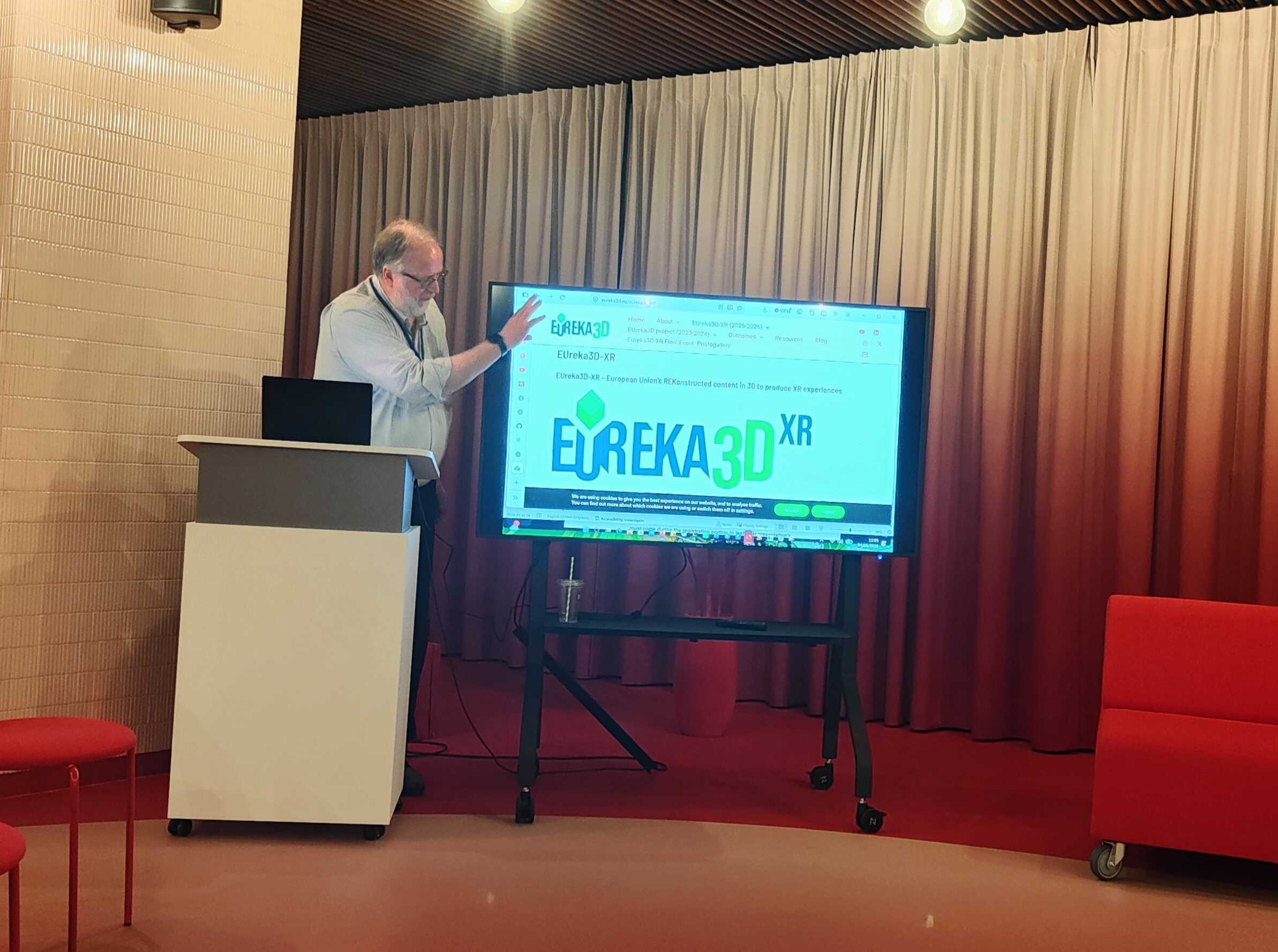 EUreka3D-XR at IIIF Conference 2026 | Digital meets Culture